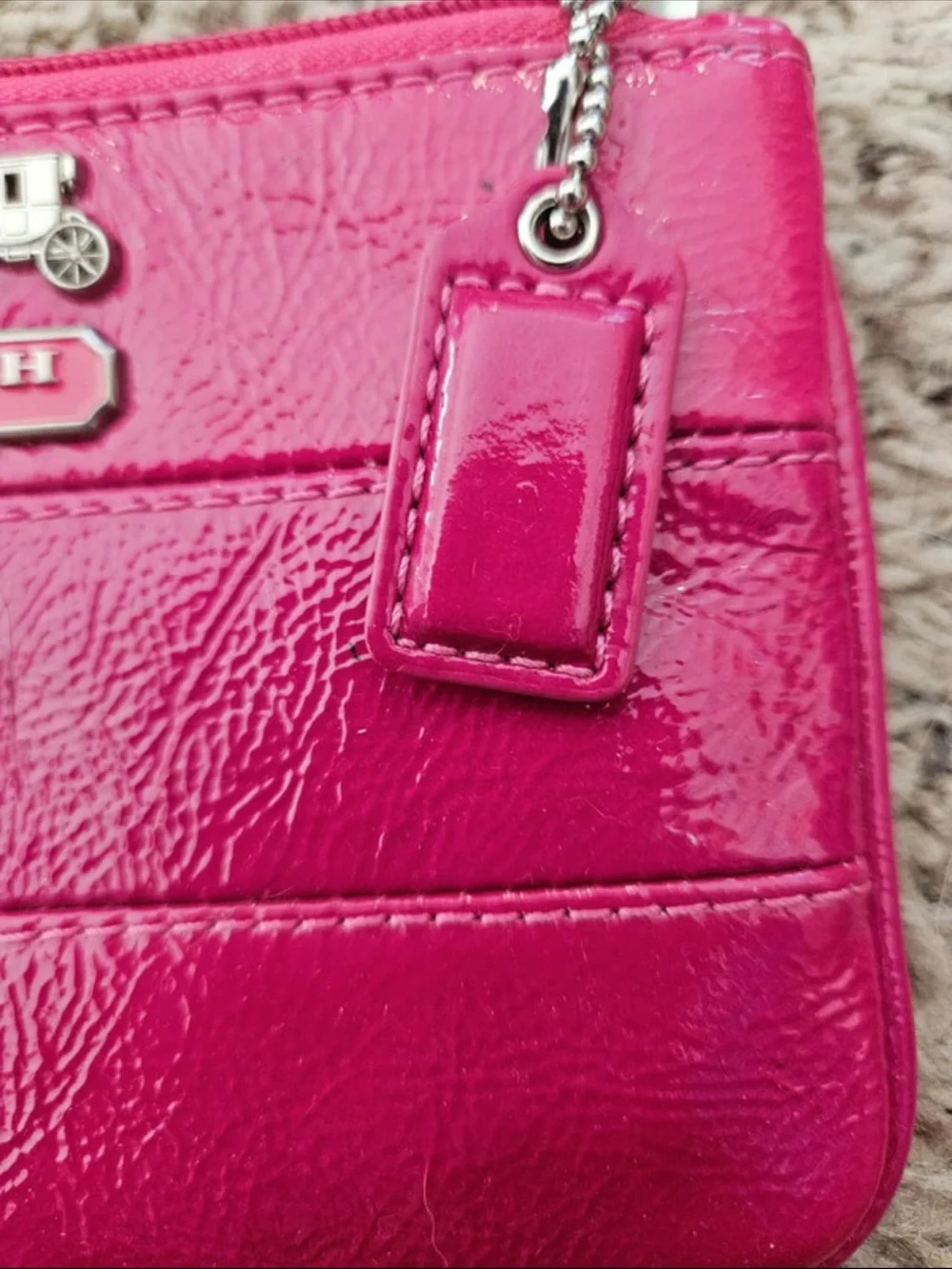 Coach Hot Pink Mini Shoulder Bag